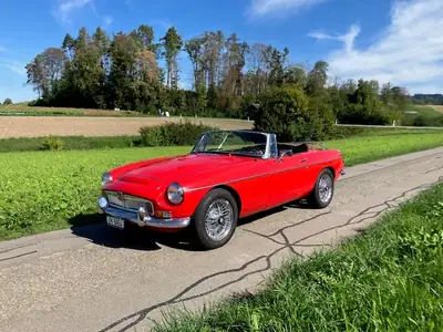 MG MGC 1969 — Cabriolet Britannique Mythique, État Exceptionnel — arrière