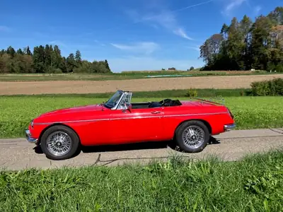 MG MGC 1969 — Cabriolet Britannique Mythique, État Exceptionnel — vue extérieure