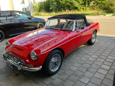 MG MGC 1969 — Cabriolet Britannique Mythique, État Exceptionnel — tableau de bord