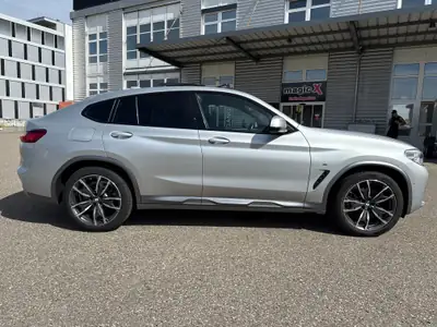 BMW X4 xDrive20d M Paket — SUV coupé diesel, équipement premium et sécurité avancée — fianco