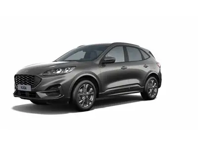 Ford Kuga 2.5 PHEV ST-Line X — SUV hybride rechargeable, technologie et efficacité énergétique — Heckansicht