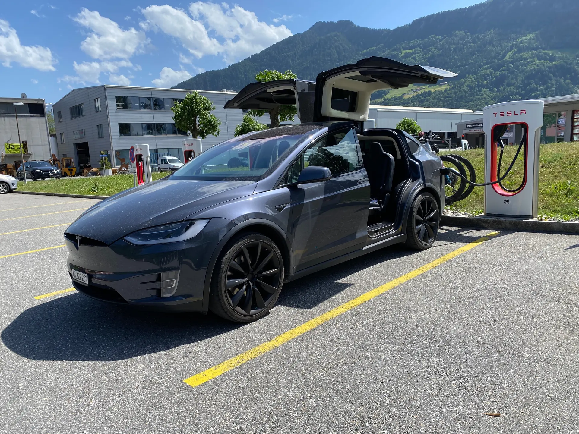 Tesla Model X 2017 occasion Egliswil — 1