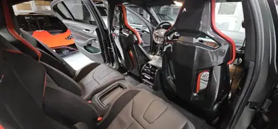 BMW M5 xDrive CS Drivelogic — Berline haute performance en vert mat, 635 ch — Thumbnail 11