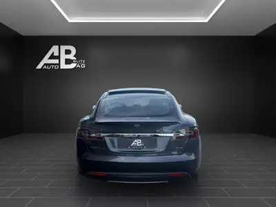 Tesla Model S P85 Performance — Électrique haute performance, 7 places, Supercharging gratuit — interior