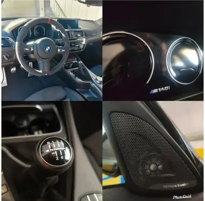BMW M140i Handschalter — Coupé sportif 340 ch, boîte manuelle, traction arrière — Heckansicht