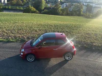 Fiat 500 TwinAir — Citadine iconique, moteur économe et facile à vivre — Seitenansicht