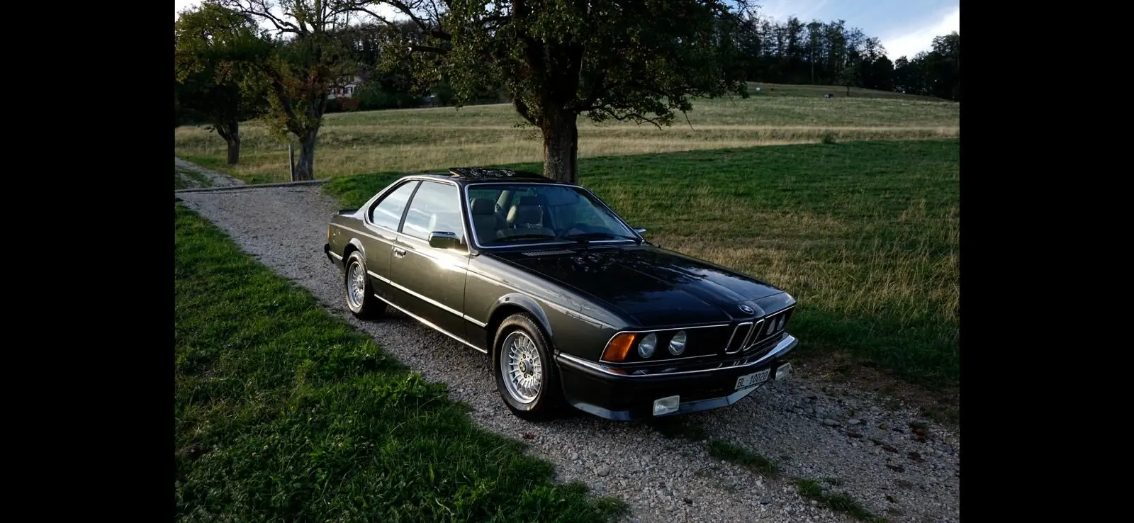 BMW 635 CSI 1981 — Coupé sportif vintage avec climatisation et toit ouvrant