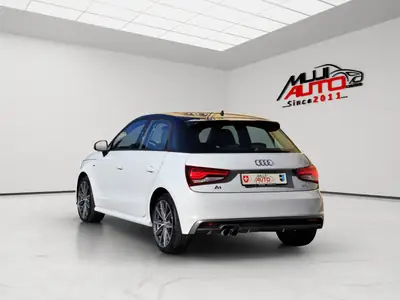 Audi A1 Sportback S-Line — Citadine dynamique, entretien impeccable, consommation économe — rear view