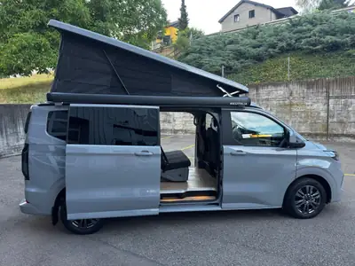Ford Transit Custom Nugget L2 — Camping-car aménagé AWD, 170 ch, comme neuf — interior
