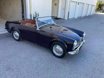 MG Midget 1961 — Cabriolet british vintage, authentique et rare — vue extérieure