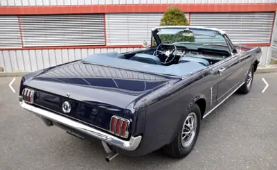 Ford Mustang Cabriolet 1965 — L'icône américaine convertible, 150'000 km — côté