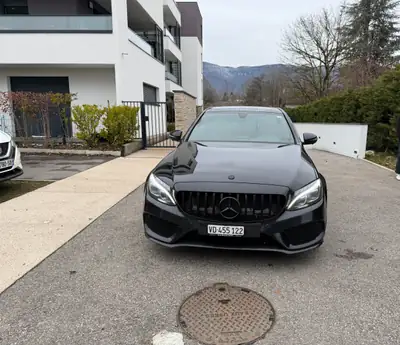 Mercedes-Benz Classe C 220 d AMG Line — Berline diesel élégante, 165'000 km — vue extérieure
