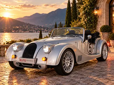 Morgan Plus Six 3.0 Bespoke Automatik — Roadster sportif 340 ch, état impeccable, 15'800 km — exterior view