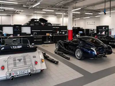 Morgan Plus Six 3.0 Bespoke Automatik — Roadster sportif 340 ch, état impeccable, 15'800 km — Thumbnail 16