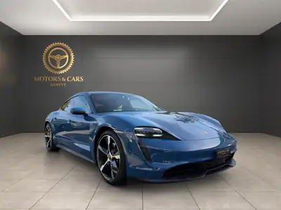 Porsche Taycan 4S 2022 — Berline électrique haute performance, 49'000 km — côté