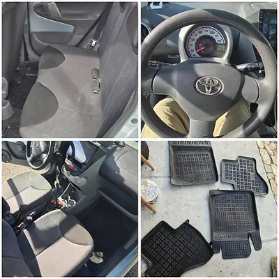 Toyota Aygo 1.0 VVT-i Linea Luna 2007 — Citadine fiable, Android Auto et caméra de recul — intérieur