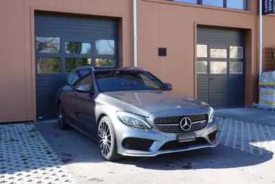 Mercedes-Benz C 43 AMG 4Matic — Break sportif, Pack AMG complet, Sièges chauffants — Heckansicht