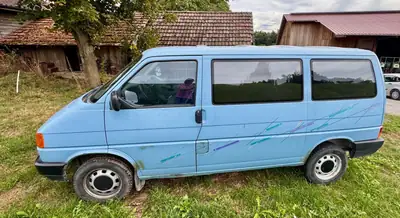 VW T4 — Le minivan polyvalent des années 90, 9 places et fiable — intérieur