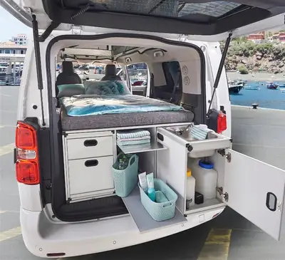 Citroën Spacetourer Pössl Vanster H-Line — Camping-car aménagé 8 places, toit relevable — détail