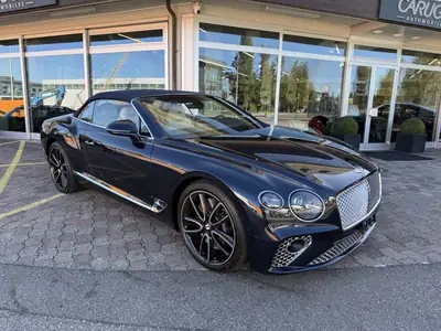 Bentley Continental GTC 6.0 W12 — Cabriolet de luxe, 635 ch, historique sans sinistre — côté