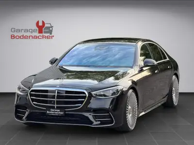 Mercedes-Benz Classe S 350 d 4Matic — Berline de prestige diesel, 70'000 km seulement — côté