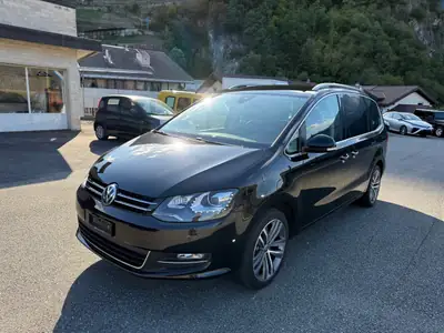 VW Sharan 2.0 TDI Highline 4Motion — Monospace 7 places, automatique, services à jour — Thumbnail 7