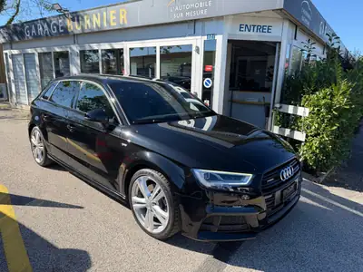Audi A3 Sportback 2.0 TFSI Sport quattro — Dynamique élégant, 47 000 km, toit panoramique — exterior view
