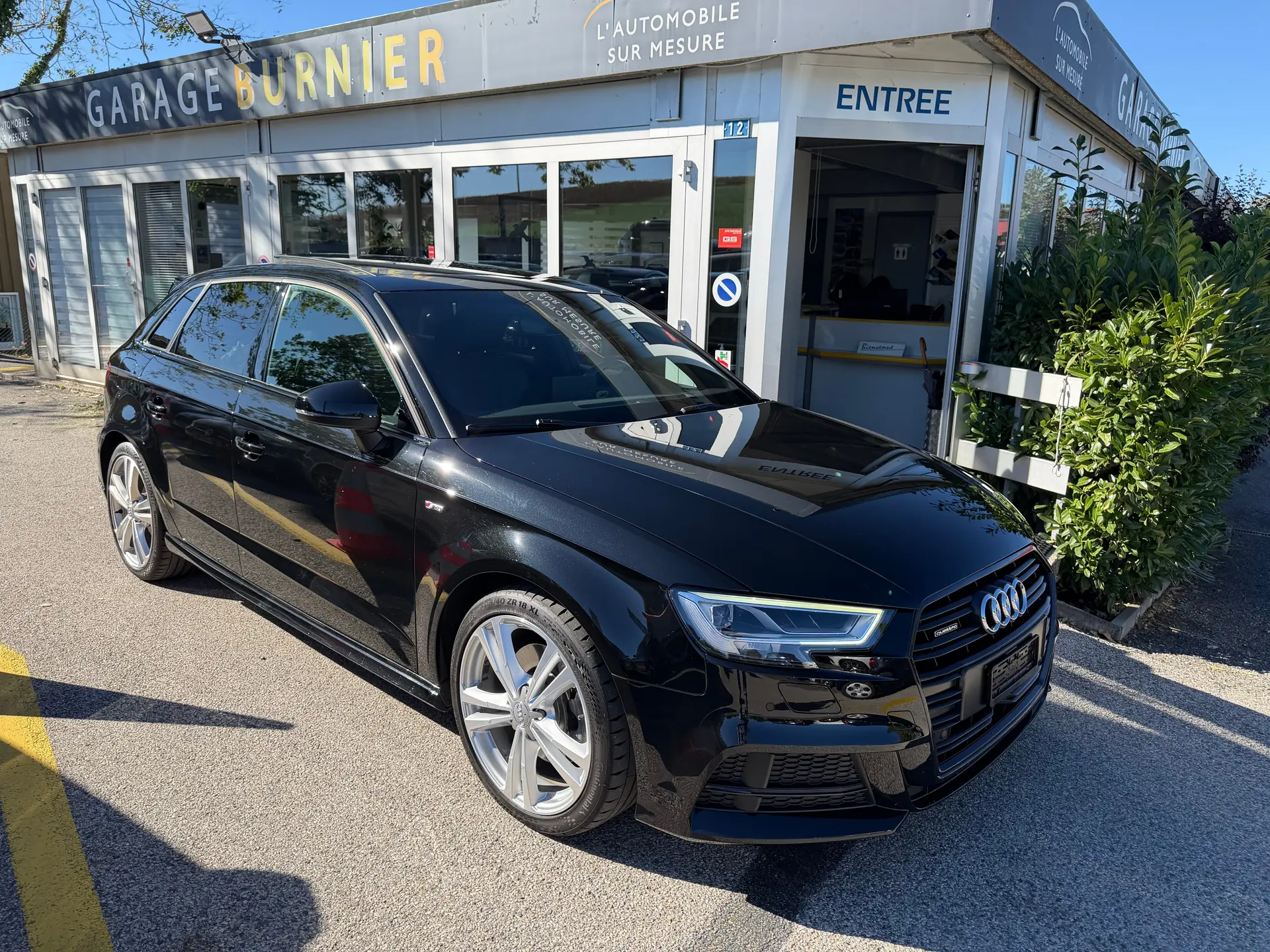 Audi A3 Sportback 2.0 TFSI Sport quattro — Dynamique élégant, 47 000 km, toit panoramique