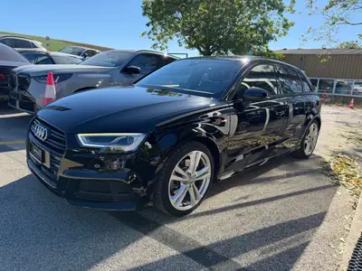 Audi A3 Sportback 2.0 TFSI Sport quattro — Dynamique élégant, 47 000 km, toit panoramique — side view