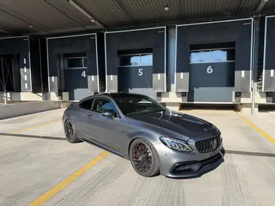 Mercedes-Benz C 63 S AMG — 510 ch, sans catalyseur, coupé haute performance 2018 — Seitenansicht