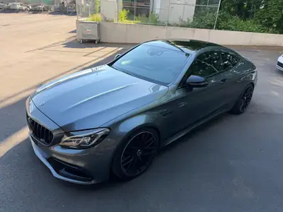 Mercedes-Benz C 63 S AMG — 510 ch, sans catalyseur, coupé haute performance 2018 — Heckansicht