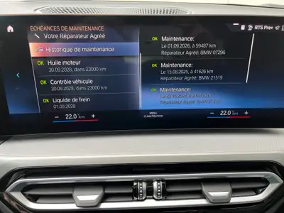 BMW 320d xDrive 2023 — Berline diesel hybride légère, 59'650 km seulement — Thumbnail 19