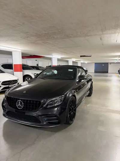 Mercedes-Benz C 43 AMG 4matic — Cabriolet haute performance, 390 ch et très peu d'usure — vue extérieure