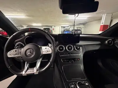 Mercedes-Benz C 43 AMG 4matic — Cabriolet haute performance, 390 ch et très peu d'usure — Miniature 9