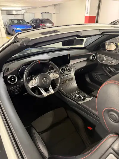 Mercedes-Benz C 43 AMG 4matic — Cabriolet haute performance, 390 ch et très peu d'usure — Miniature 13