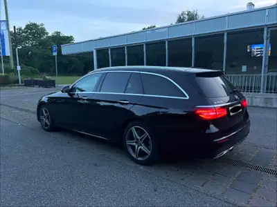 Mercedes-Benz E 450 AMG Line 4Matic — Break sportif, 367 ch et traction intégrale — side view