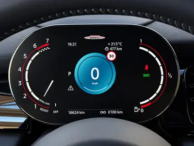 MINI Cabrio 2.0i John Cooper Works — Cabriolet sportif 231 ch, très peu kilométré — Miniatura 12