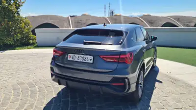Audi Q3 2.0 40 TDI S line quattro — SUV compact diesel performant, 115'000 km — Heckansicht
