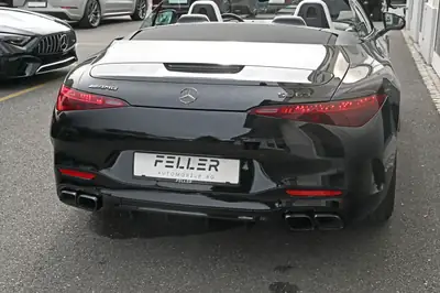 Mercedes-AMG SL 63 4Matic+ — Cabriolet légendaire 585 ch, cuir Manufaktur, faible kilométrage — Miniatura 8