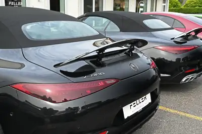 Mercedes-AMG SL 63 4Matic+ — Cabriolet légendaire 585 ch, cuir Manufaktur, faible kilométrage — Miniatura 29