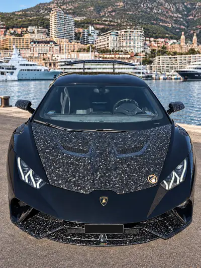 Lamborghini Huracán LP 610 Vorsteiner — Supercar carbone forgé, 75'000 km, sans sinistre — arrière