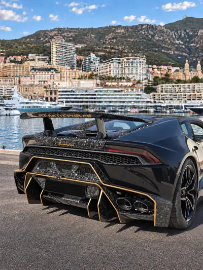 Lamborghini Huracán LP 610 Vorsteiner — Supercar carbone forgé, 75'000 km, sans sinistre — détail