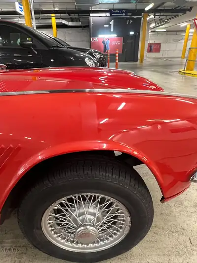 Triumph GT6 MK II 1969 — Coupé sportif anglais authentique, seulement 35'000 km — détail