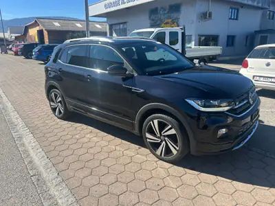 VW T-Cross 1.0 TSI R-Line — SUV compact dynamique, 56 000 km, équipé Tech & Carplay — Außenansicht