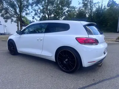 VW Scirocco 1.4 TSI 160 — Coupé sportif affûté, sans accident — rear view