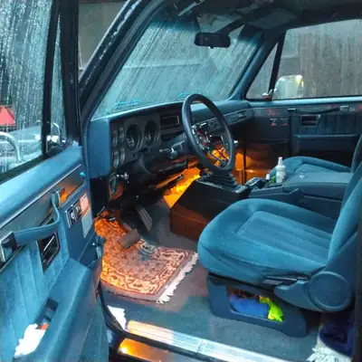 Chevrolet Blazer 1990 — SUV Américain Culte, 97'000 km, Freinage Pneumatique — dashboard