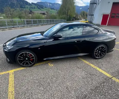 BMW M240i xDrive 2025 — Coupé sportif 374 ch, boîte auto, 17 000 km — side view