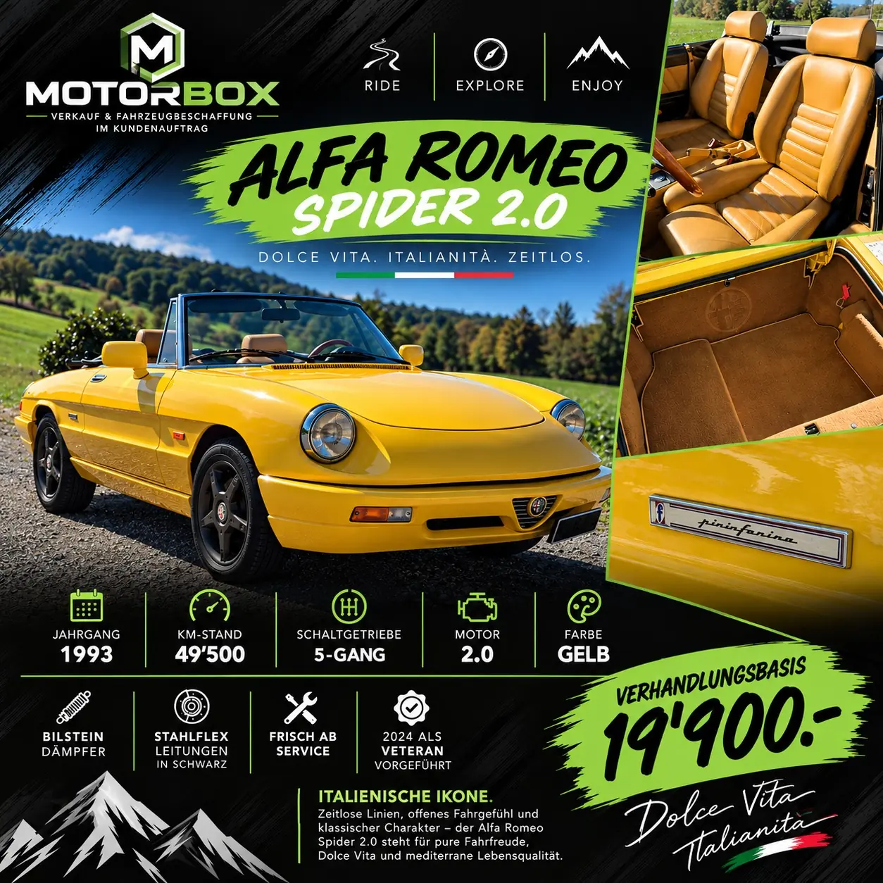 Alfa Romeo Spider 1993 occasion Thal — 1