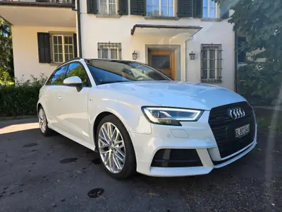 Audi A3 2.0 TDI 184 S-Tronic — Berline diesel performante, équipement S-Line premium — Außenansicht