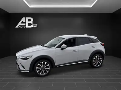 Mazda CX-3 SKYACTIV-G 121 — Compact SUV fiable, essence économique, 117'000 km — Seitenansicht